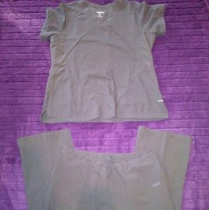 Ladies Black Jockey Scrubs-Sz Petite Lg-EUC!